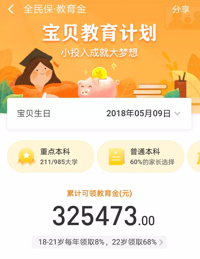 支付寶全民保教育金靠譜嗎？坑不坑看完才知道